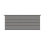 Zahradní box G21 Denver 770 L, metalický šedý plechový