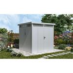Zahradní domek G21 Atlanta 529 - 230 x 230 cm, metal silver