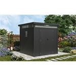 Zahradní domek G21 Atlanta 529 - 230 x 230 cm, slate grey