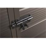 Zahradní domek G21 Boston 670 - 241 x 278 cm, plastový, béžový