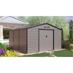 Zahradní domek G21 GAH 1300 - 340 x 382 cm, šedý