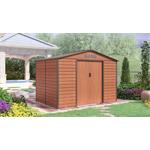 Zahradní domek G21 GAH 529 - 277 x 191 cm, hnědý