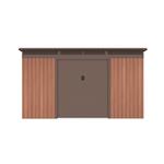 Zahradní domek G21 GRAH 1132 - 340 x 333 cm, hnědý - poškozený obal