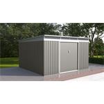 Zahradní domek G21 GRAH 1132 - 340 x 333 cm, metalický šedý 