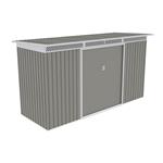 Zahradní domek G21 GRAH 483 - 340 x 142 cm, metalický šedý 