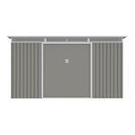 Zahradní domek G21 GRAH 483 - 340 x 142 cm, metalický šedý 