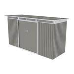 Zahradní domek G21 GRAH 483 - 340 x 142 cm, metalický šedý 