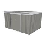 Zahradní domek G21 GRAH 915 - 340 x 269 cm, metalický šedý 