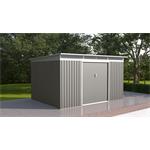 Zahradní domek G21 GRAH 915 - 340 x 269 cm, metalický šedý 