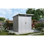 Zahradní domek G21 Madison 427 - 225 x 190 cm, metal silver