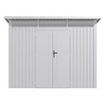 Zahradní domek G21 Madison 731 - 289 x 253 cm, metal silver