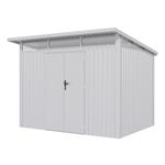 Zahradní domek G21 Madison 731 - 289 x 253 cm, metal silver