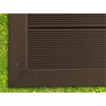 Zakončovací lišta G21 Indický teak 4,5 x 4,5 x 300 cm, WPC