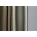 Zakončovací lišta G21 pro akustický panel, ořech