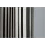 Zakončovací lišta G21 pro akustický panel, šedý dub