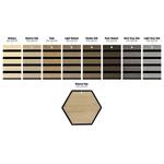 Zakončovací lišta G21 pro akustický panel, teak