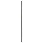 Zakončovací lišta G21 pro akustický panel, tmavě šedý dub