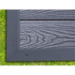 Zakončovací lišta G21 Silver Wood 4,5 x 4,5 x 300 cm