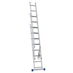 Žebřík G21 třídílný 5,1m 3x8 příček