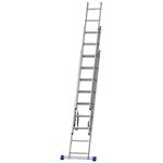 Žebřík G21 třídílný 5,9m, 3x9 příček - 2. jakost